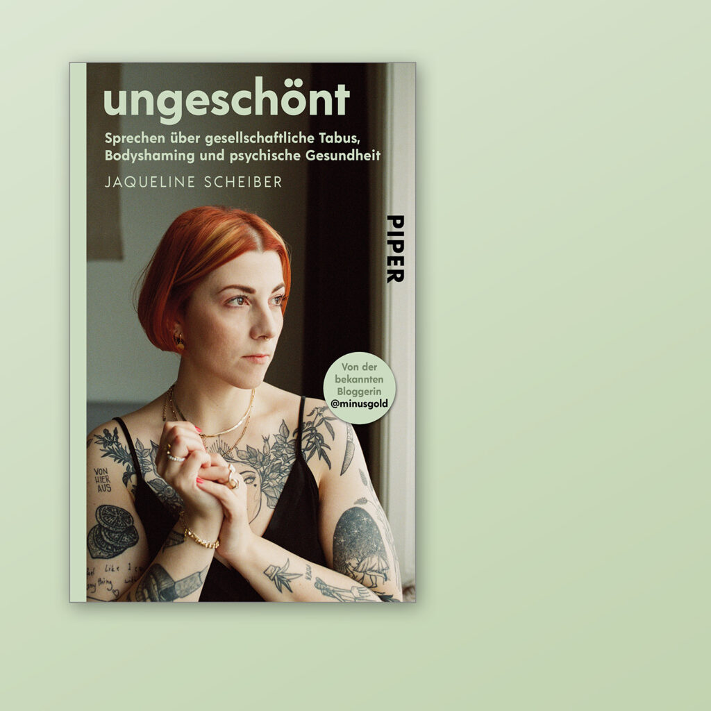 Buchcover "ungeschönt" von Jaqueline Scheiber